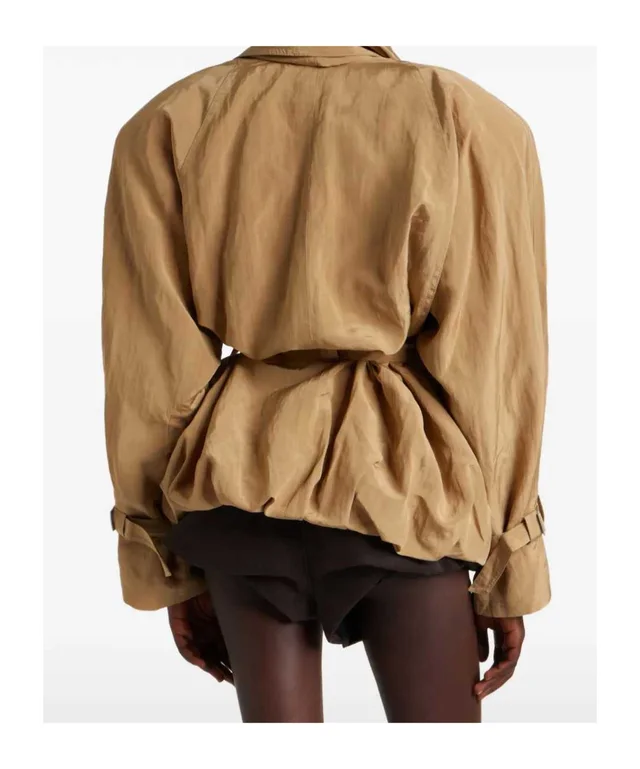 Magda Butrym belted shawl-collar jacket, photo 5 of 7 from SENSER