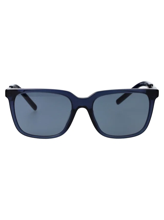 Giorgio Armani 0ar8202u Transparent Blue Acetate Sunglasses in Blue from HEWI