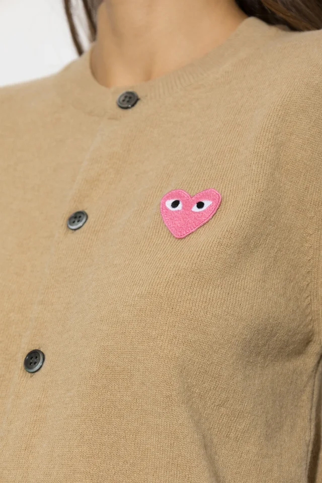 Comme Des Garcons Play Long-sleeve cardigan, photo 4 of 4 from SENSER