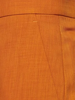 Tory Burch Wide-leg trouser with pleats in 94% Polyester, 6% Elastane, photo 4 of 5 from LUISAVIAROMA