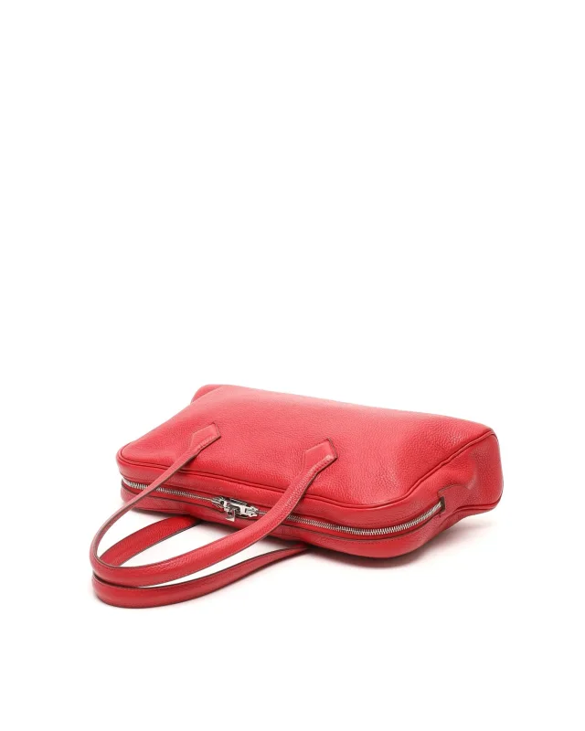 Hermès Taurillon Clemence Victoria II Elan 38 Bag in Clemence leather from A Retro Tale, photo 5 of 10