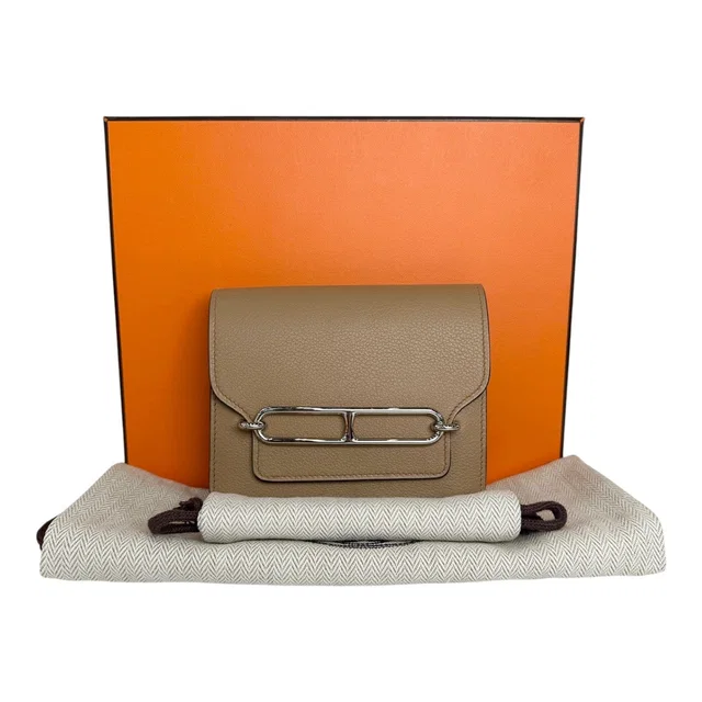 Hermès Roulis Slim Bag Chai from Luxury Promise
