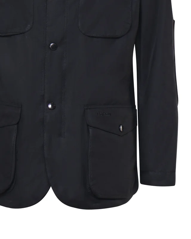 Barbour Ogston High-Neck Waxed Jacket, photo 6 of 6 from SENSER