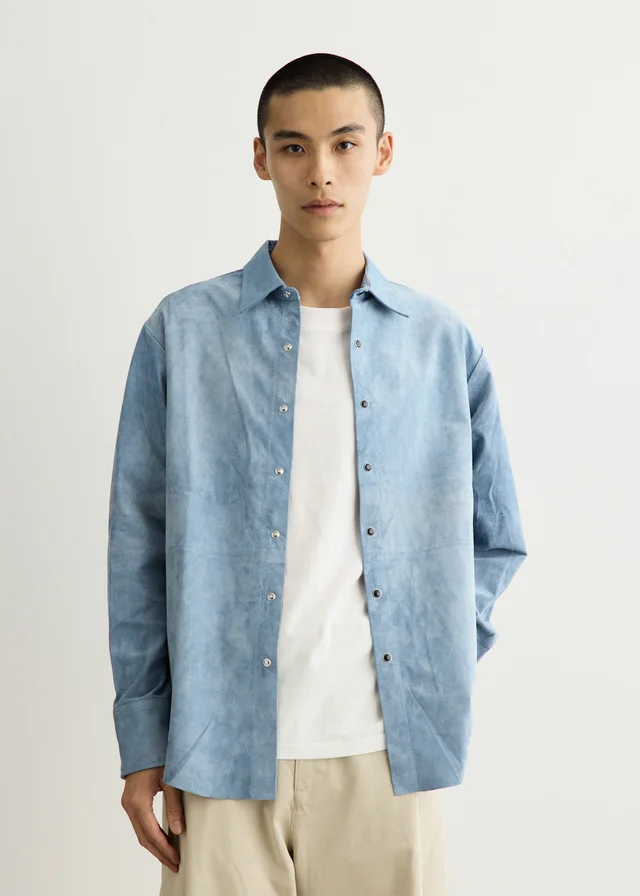 Carter Young Suede Western Shirt from Incu, photo 1 of 1