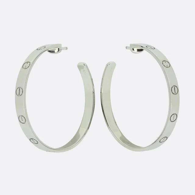 Cartier Large Model LOVE Earrings from The Vintage Jeweller