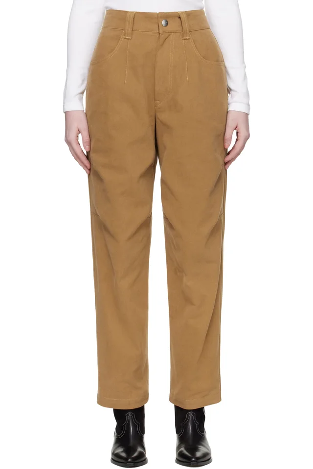 Tan Opalyna Jeans, image 1 of 1 from SSENSE