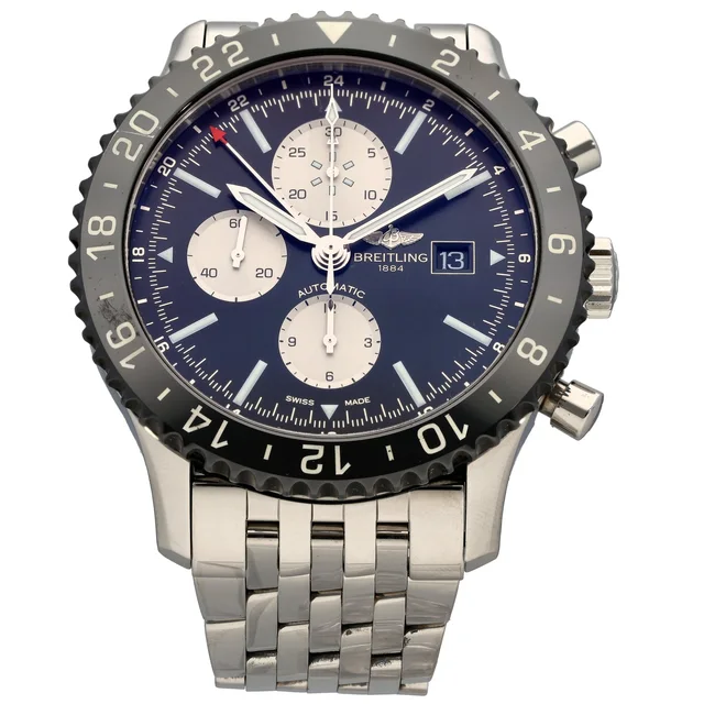 Breitling Chronoliner Y24310 46mm Stainless Steel Watch from H&T