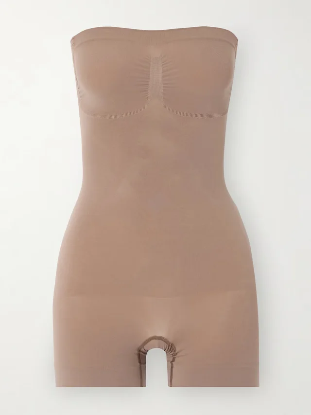Seamless Sculpt Strapless Shortie Bodysuit - Sienna