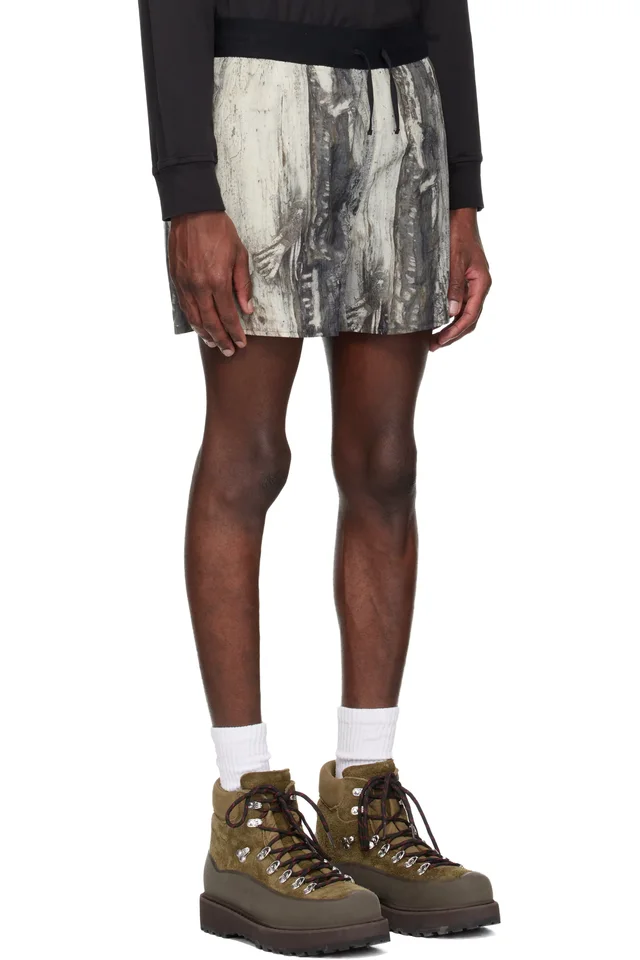 RCOS Taupe Griffith NR Running Shorts, photo 2 of 2 from SSENSE