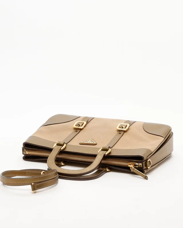 Prada Canvas Saffiano Bag in Saffiano leather from A Retro Tale, photo 5 of 9