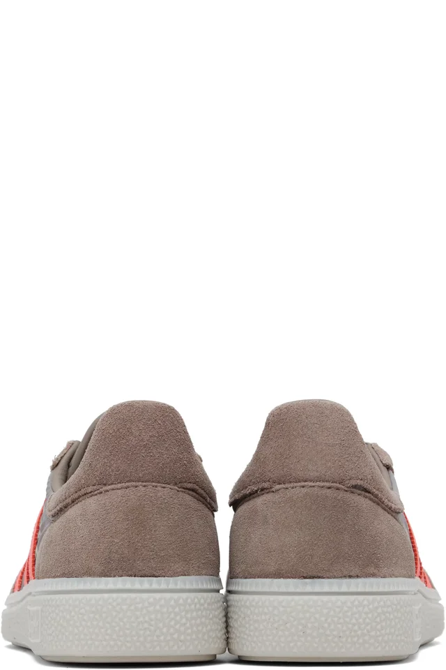 adidas Originals Brown Handball Spezial Sneakers, photo 2 of 5 from SSENSE