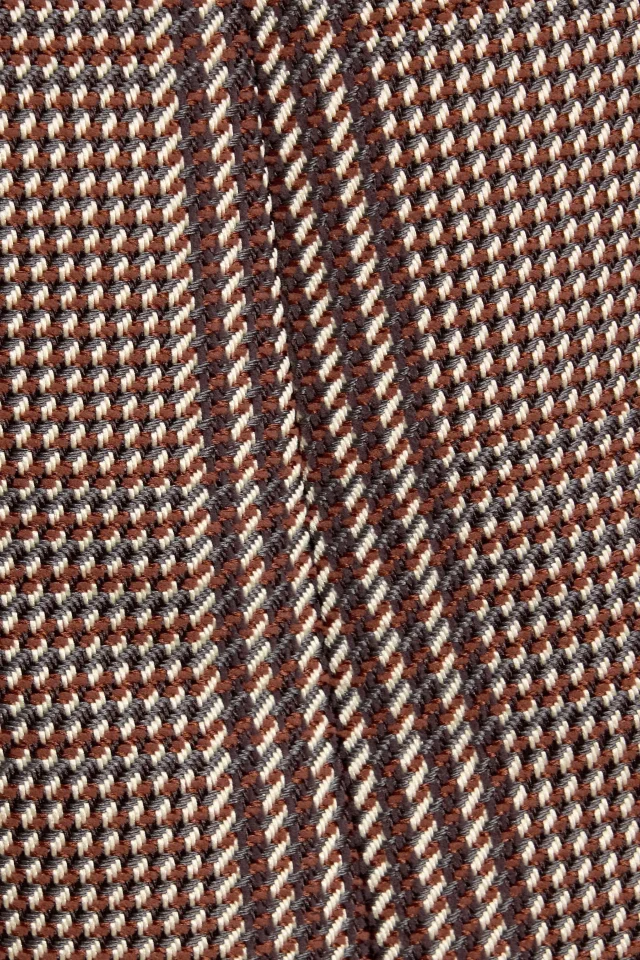 Emilia Wickstead Queenie Prince of Wales Checked Tweed Midi Skirt in Brown, photo 3 of 3 from THE OUTNET