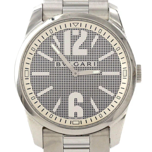 Bvlgari Solo Tempo Stainless Steel Watch from LuxUness