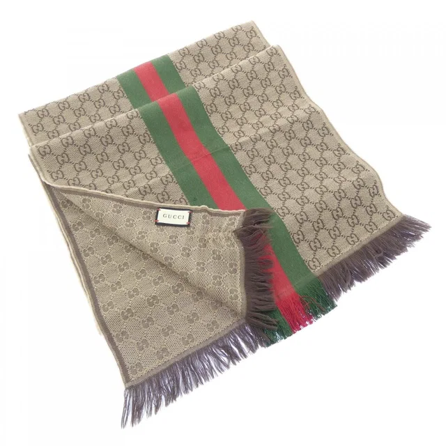 Gucci Scarf Brown in Brown from The Reluxe