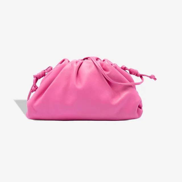Bottega Veneta Pouch Mini Lamb Pink in Pink Lambskin from SACLÀB, photo 2 of 6