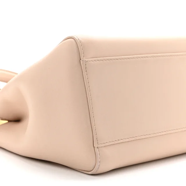 Fendi Nappa Mini Peekaboo Iconic Satchel Rosa Plaster in Nappa leather from FASHIONPHILE, photo 10 of 17