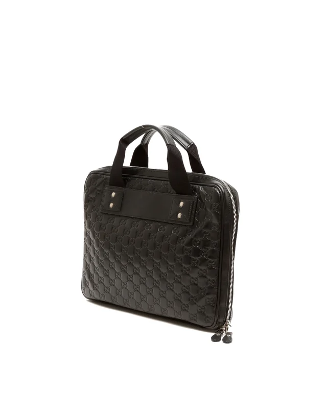 Gucci Guccissima Business Bag in Canvas from A Retro Tale, photo 3 of 8