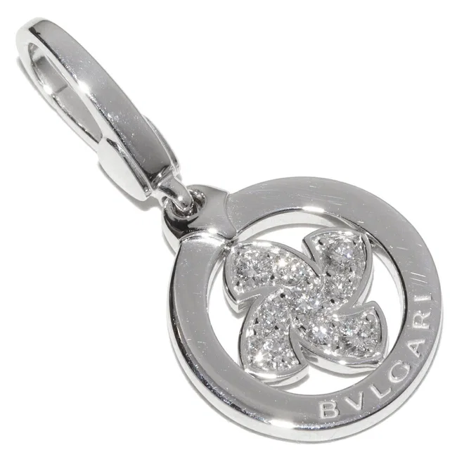 Bvlgari Tondo Windmill Au750 Diamond Pendant from LuxUness
