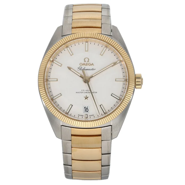 Omega Constellation Globemaster 130.20.39.21.02.001 39mm Bi-Colour Watch from H&T