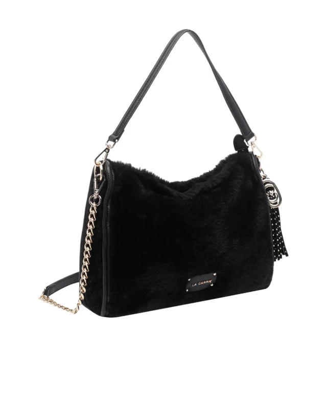 La Carrie Teddy Studded Shoulder Bag, photo 2 of 4 from SENSER