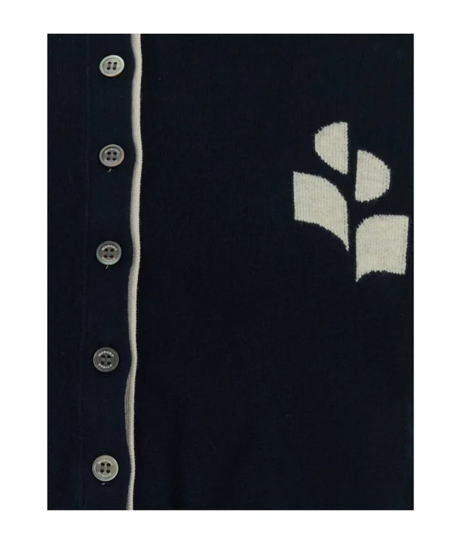 Isabel Marant Étoile Lona Crewneck Cardigan, photo 3 of 4 from SENSER