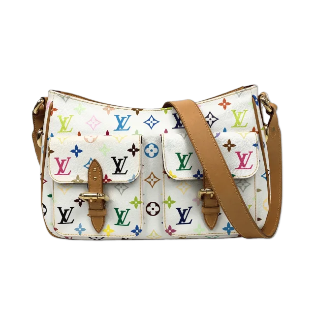 Louis Vuitton White Monogram Multicolore Marilyn Bag in White from Luxury Promise