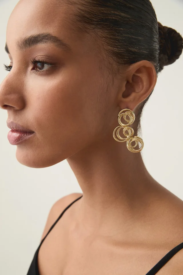 AJE Amenita Coil Earring in Metallic from Aje, photo 1 of 1