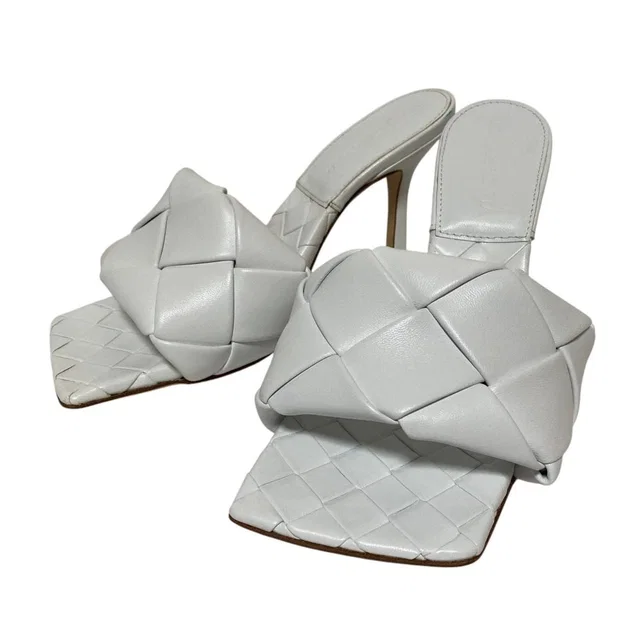 Bottega Veneta Lido Leather Mules in Leather from LuxUness