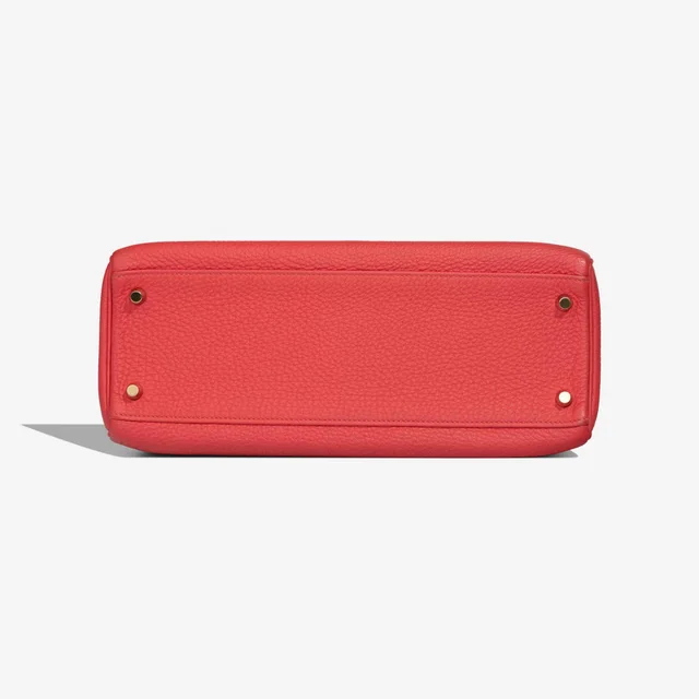 Hermès Kelly 32 Togo Bougainvillier in Pink, Red Togo leather from SACLÀB, photo 7 of 10