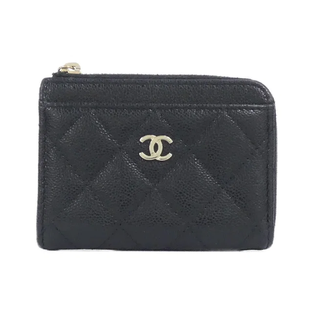 Chanel Timeless Classic Line Card Case in Caviar leather from The Reluxe