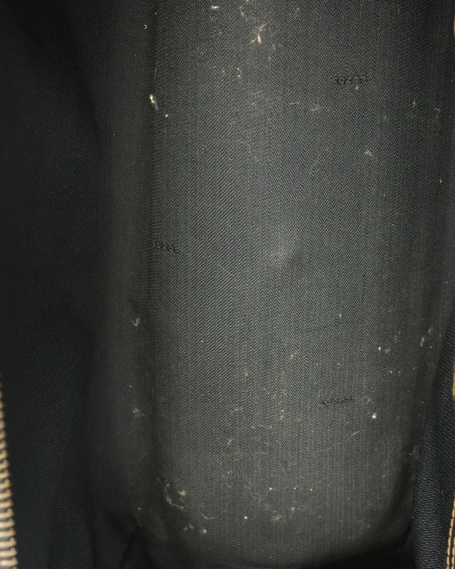 Fendi Pequin Stripe Boston Bag in Canvas from A Retro Tale, photo 6 of 7