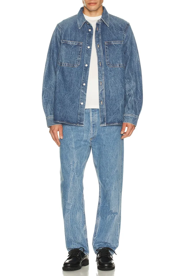 AGOLDE Craven Shirt in Twist, photo 3 of 4 from REVOLVE (Canada)