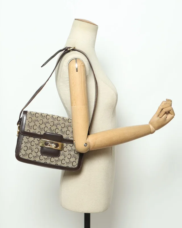 Celine C Macadam Shoulder Bag in Canvas from A Retro Tale, photo 9 of 9
