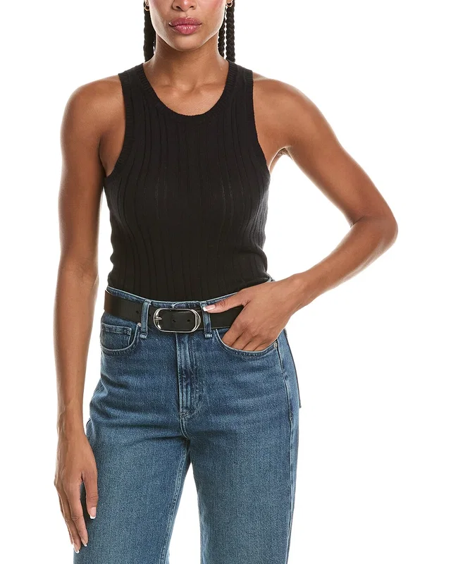 N.PEAL Cashmere & Silk-Blend Tank, image 1 of 1 from Gilt