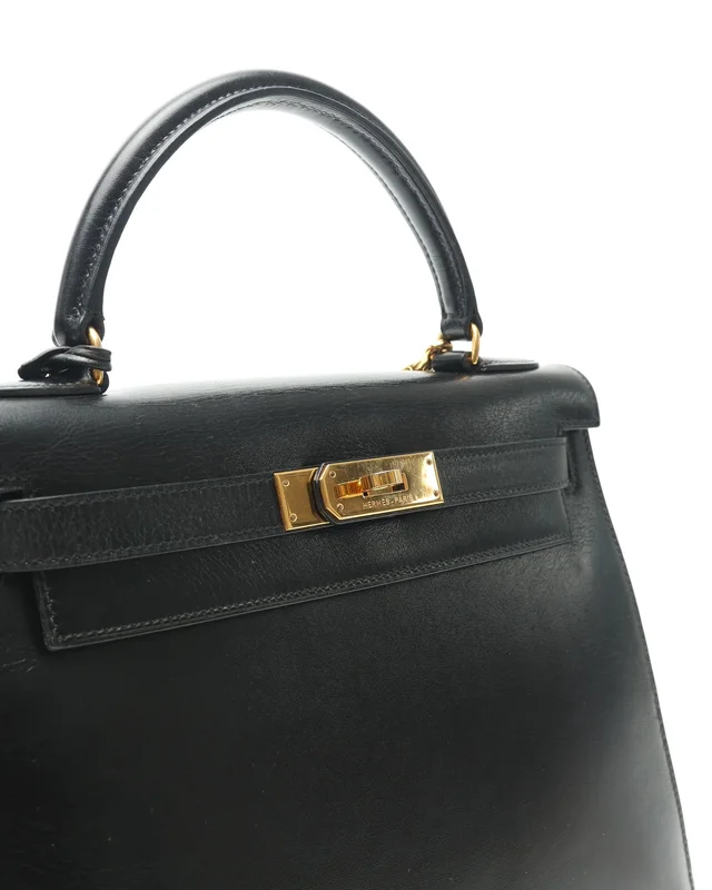 Hermès Kelly 28 Box Sellier Bag in Calfskin from A Retro Tale, photo 10 of 12