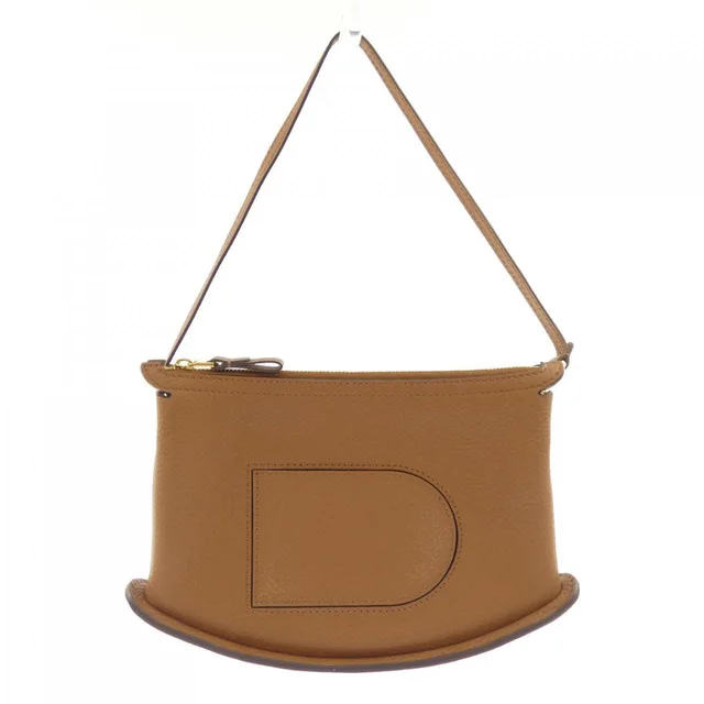 Delvaux Co-Pin Bag in BRAUN type Taurillon soft grain leather from KOMEHYO