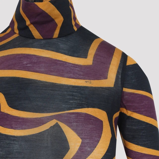 Emilio Pucci PUCCI Abstract Print Long Sleeve T-Shirt, photo 3 of 3 from SENSER