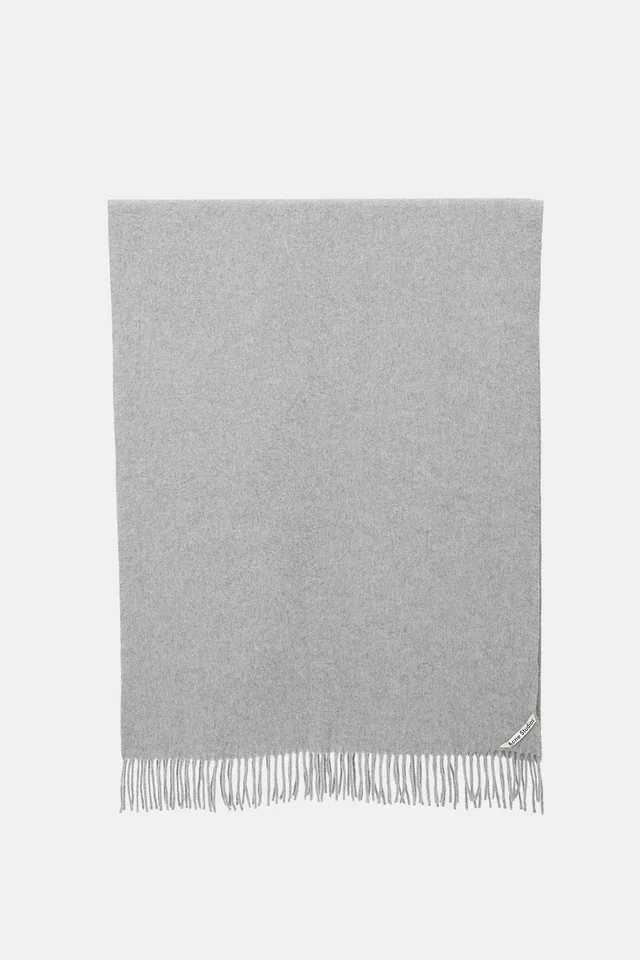 Acne Studios Brushed Wool Fringe Scarf in Wool from VSP Consignment