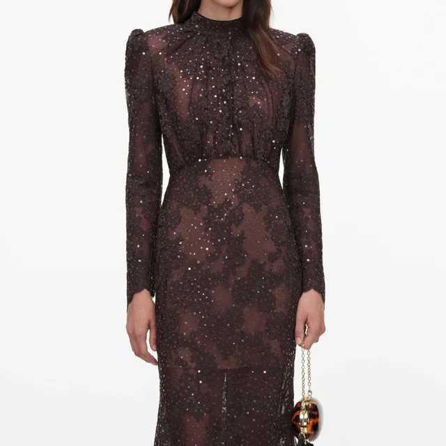 Self-Portrait Long-sleeved dress, photo 6 of 6 from SENSER