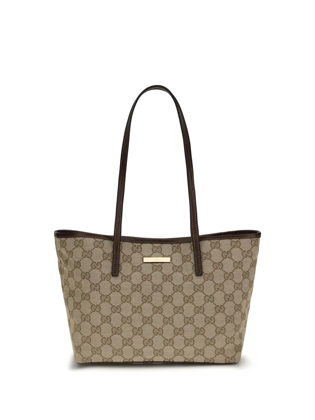 Gucci Tribeca Tote Bag — Beige Polyester; Cotton; Polyamide in Beige Coated canvas from HEWI