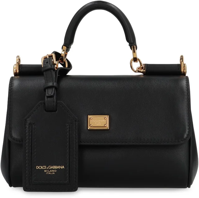 Dolce & Gabbana Top Handle Bag — Black Calf in Black Calfskin from HEWI, photo 2 of 2