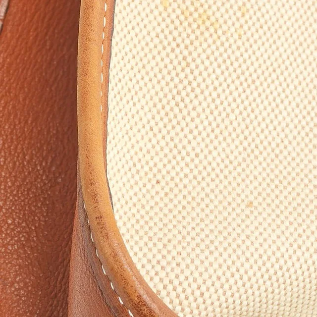 Hermès Clemence Toile Evelyne GM Bag in Clemence leather from A Retro Tale, photo 7 of 12