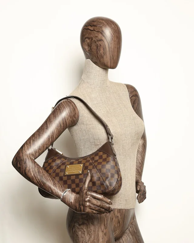 Louis Vuitton Damier Ebene Thames PM Shoulder Bag in Brown from A Retro Tale, photo 8 of 8