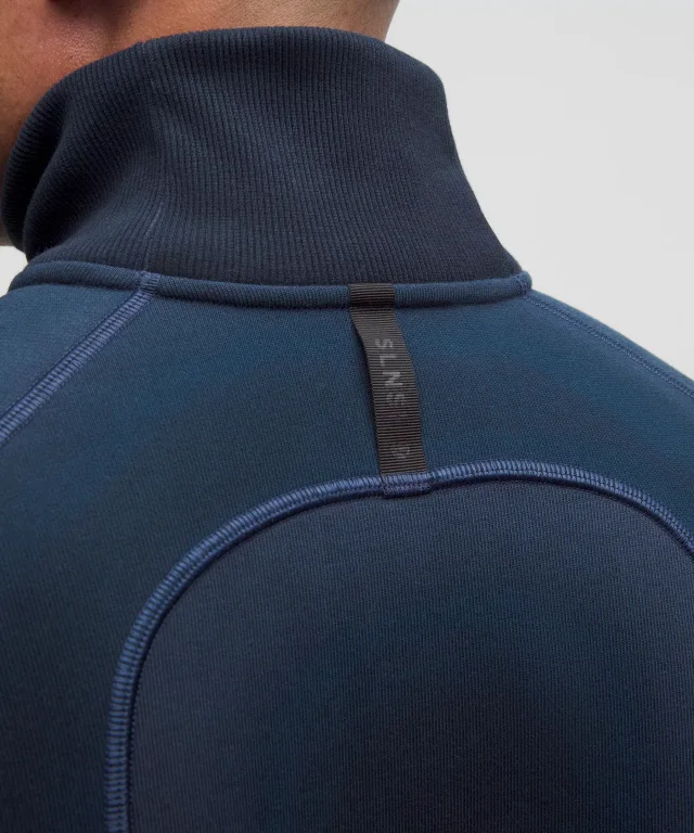 lululemon Faded French Terry Full-Zip Jacket *SLNSH Collection in Sun Fade True Navy, photo 9 of 11 from lululemon