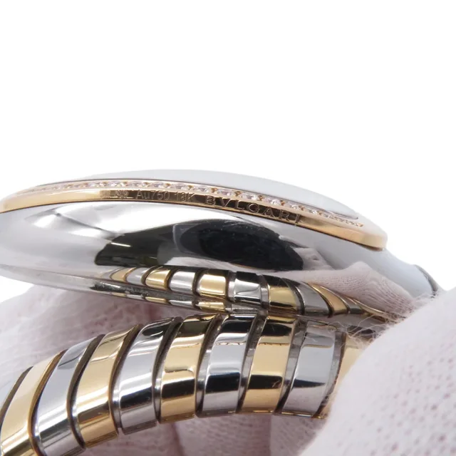 Bvlgari Serpenti Tubogas S H35mm×W23mm K18PG Stainless Steel Silver Dial102237 in Silver from GALLERY RARE, photo 9 of 12