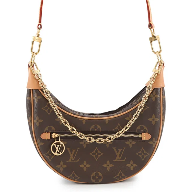 Louis Vuitton loop BeigeM81098 Monogram in Leather from GALLERY RARE