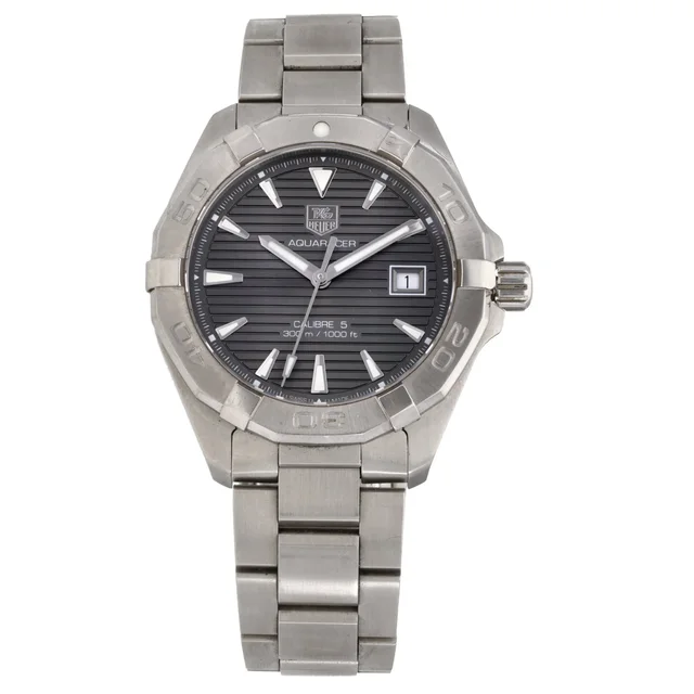 TAG Heuer Aquaracer WAY2113 41mm Stainless Steel Watch from H&T