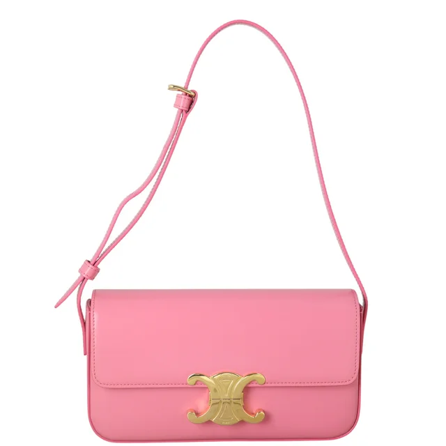 Celine Triomphe Claude Shoulder Bag in Calfskin from Luxe.It.Fwd