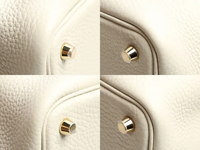 Hermès Béton Clémence Picotin Lock 18 in Clemence leather from Ann's Fabulous Finds, photo 8 of 10