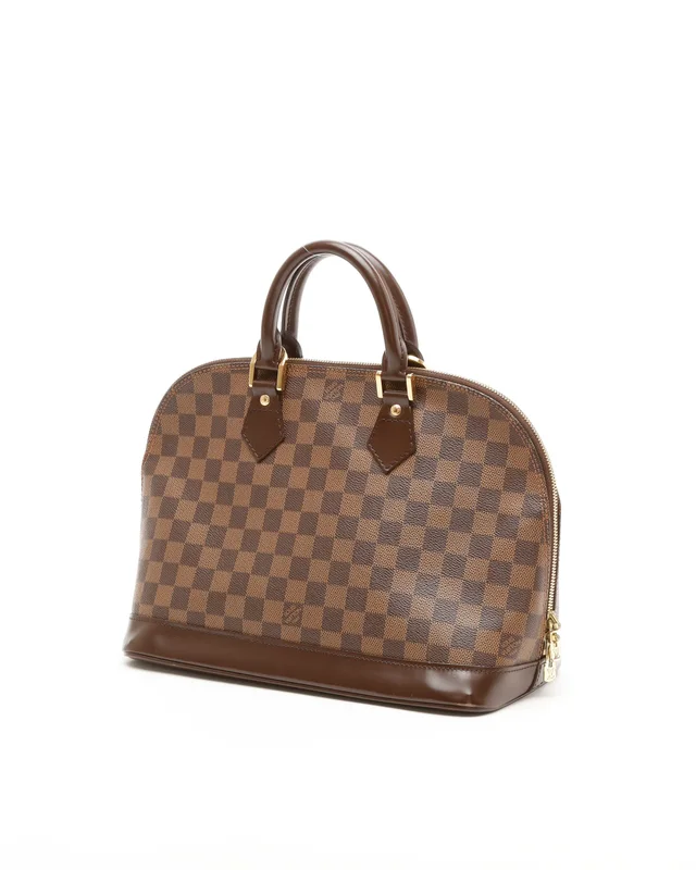 Louis Vuitton Damier Ebene Alma PM Bag in Brown from A Retro Tale, photo 3 of 12